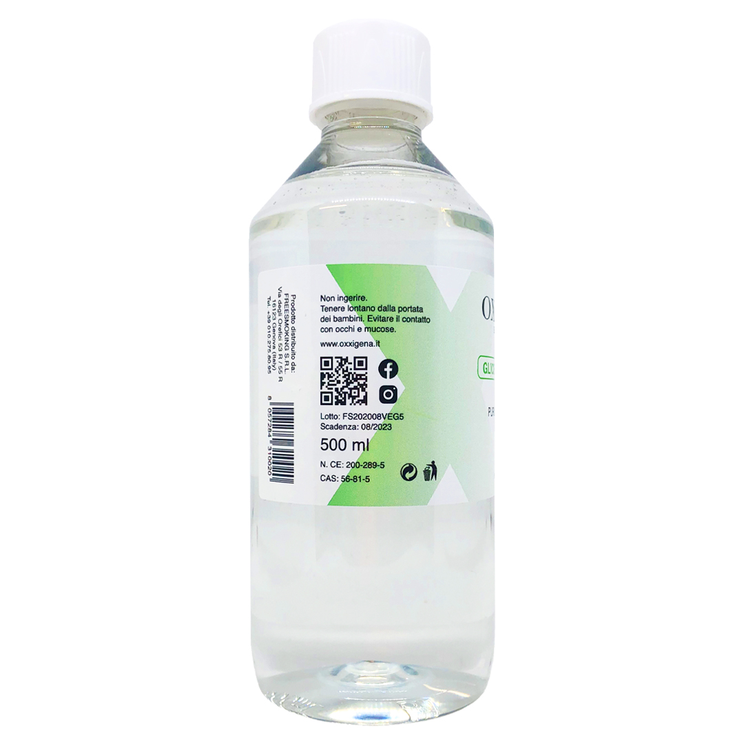 Glicerina Vegetale (Glicerolo) Liquida Pura 500 ml